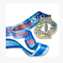 Manufacturer custom high quality metal 3D marathon sport medal